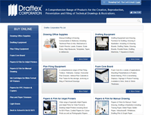 Tablet Screenshot of draftex.com.au